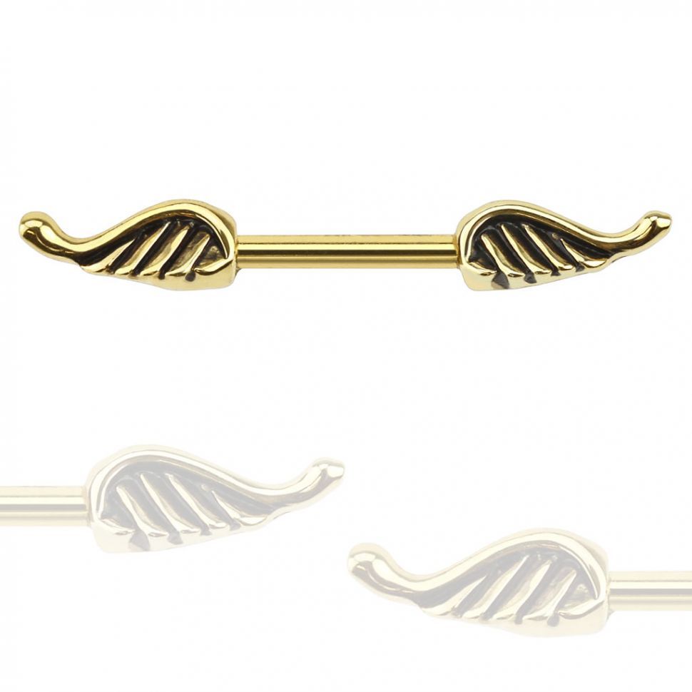 

Штанга для пирсинга сосков PiercedFish KR12779 из стали