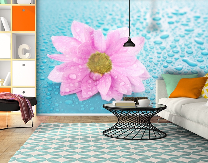 

Фотообои бумажные гладь, Цветы, 200x310см. (fo01inB_fl102483)