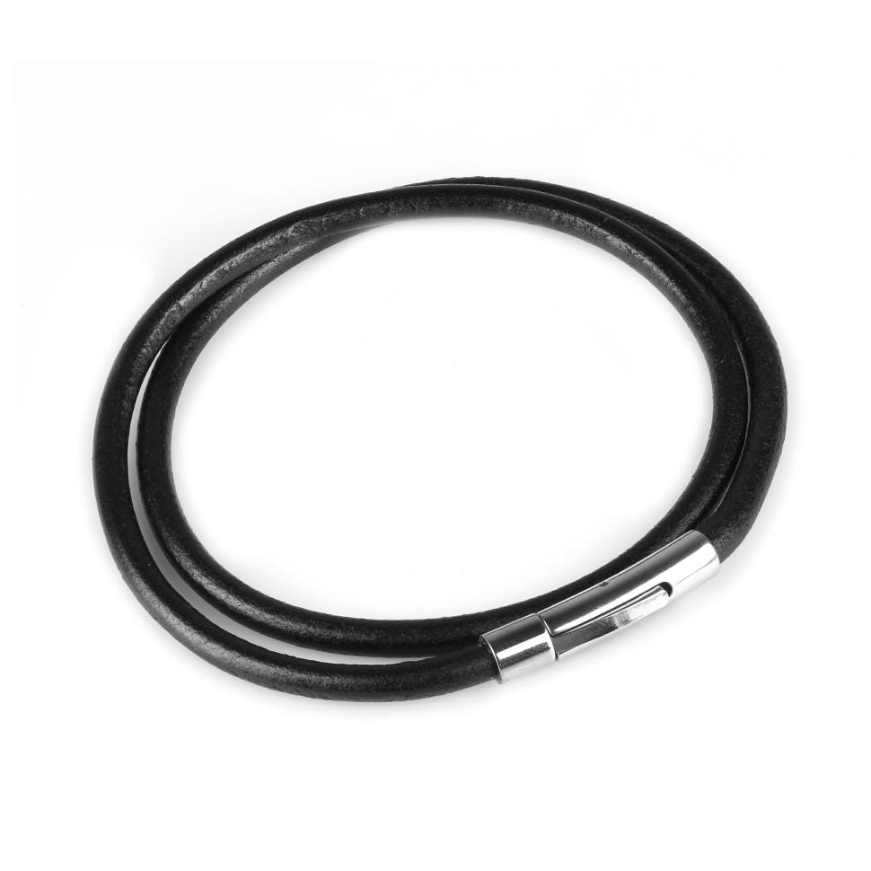 

Кожаный шнурок премиум Everiot LC-5002 с застежкой из стали (5 мм, 70 см)