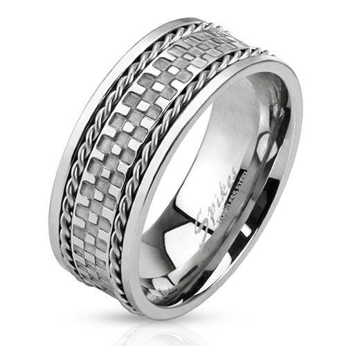 

Мужское кольцо из стали Spikes R-M3300 (Размер 12 (наш 21,5))