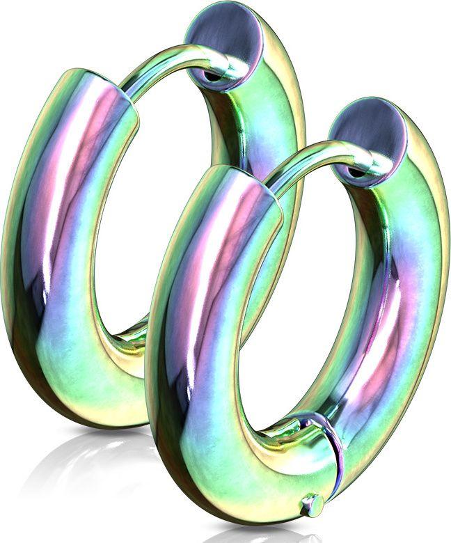 

Серьги-кольца из нержавеющей стали Spikes SE1007 (Разноцветный, 16 мм)