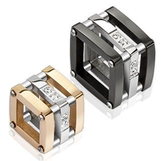 

Пара кулонов Spikes SSPM-5961 с фианитами