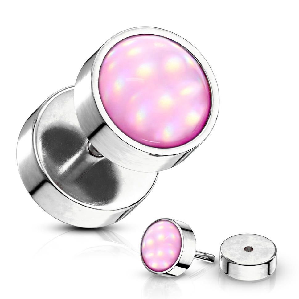 

Фейк-плаг из стали PiercedFish PSFX-091-ST без покрытия (Розовый)