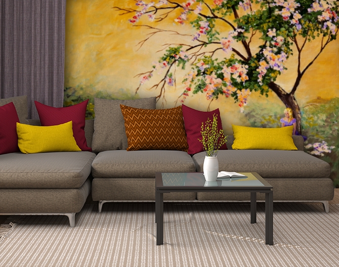 

Фотообои бумажные гладь, Живопись, 200x310см. (fo01inB_pg01027)