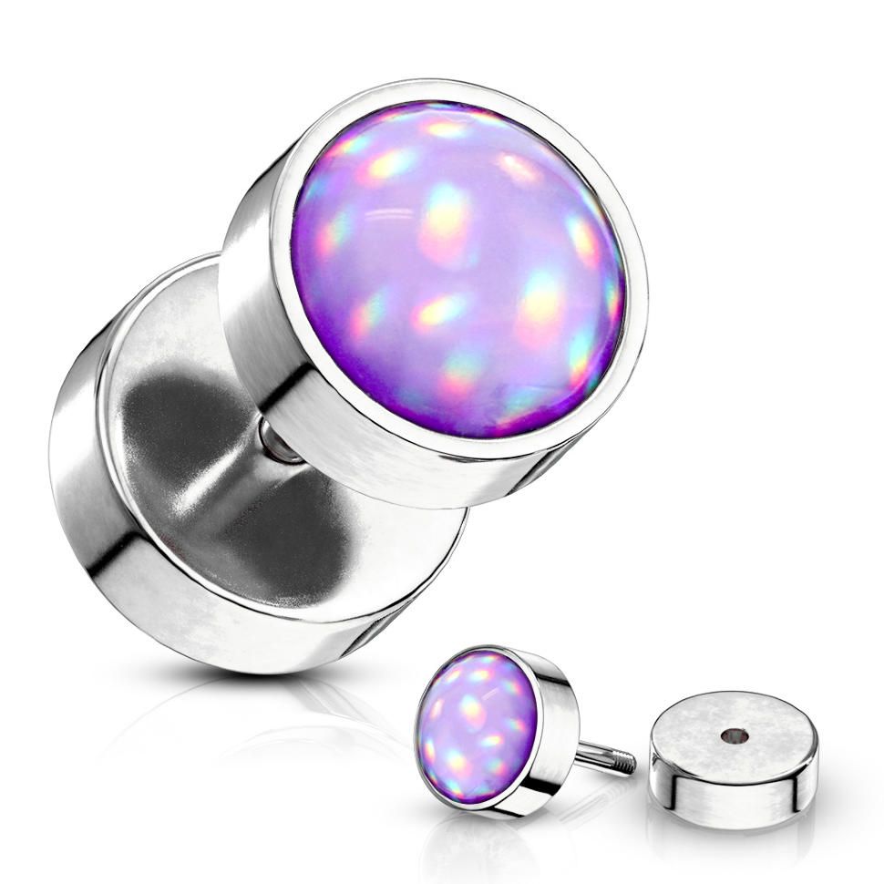 

Фейк-плаг из стали PiercedFish PSFX-091-ST без покрытия (Сиреневый)