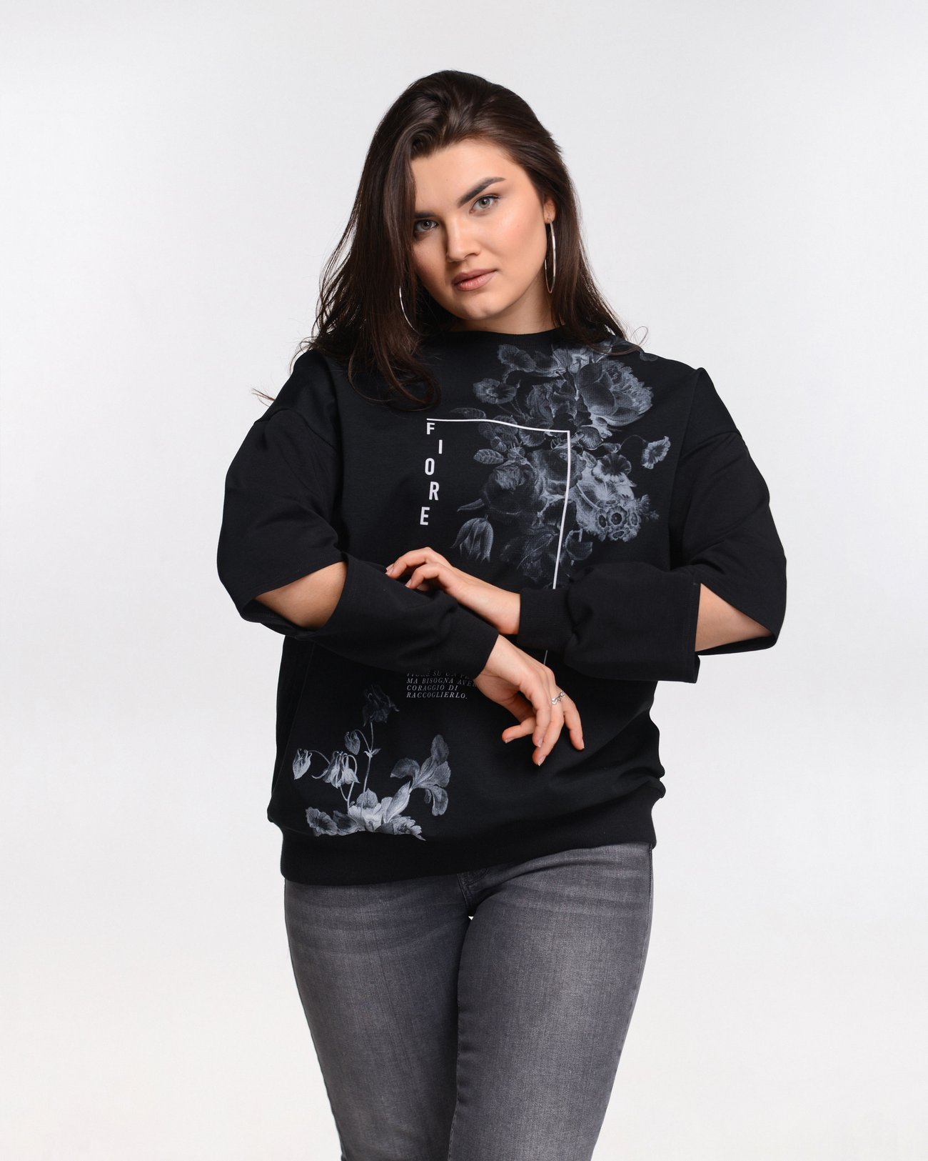 

Свитшот Hoody Stories 080-020-101 Черный L