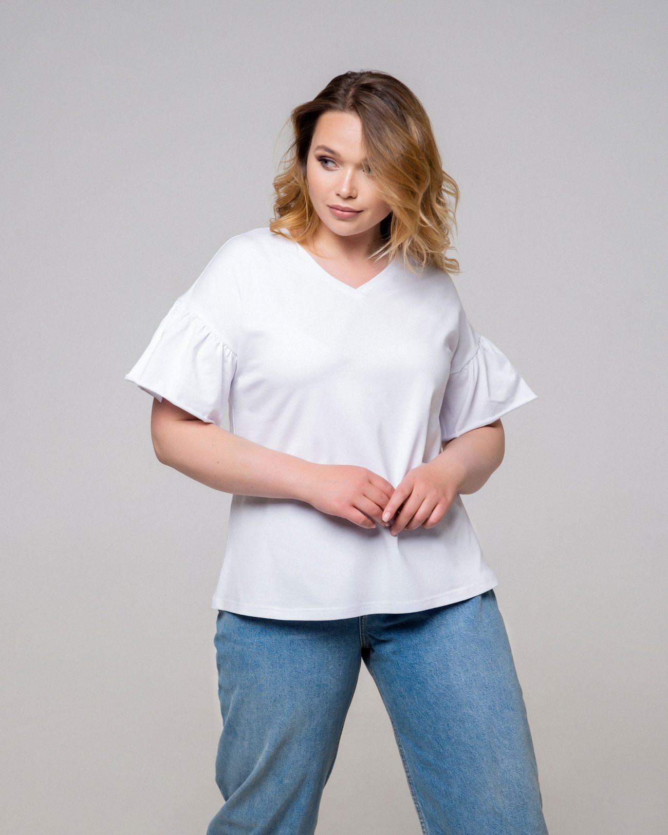 

Футболка Hoody Stories 046-002-199 Белый 3XL