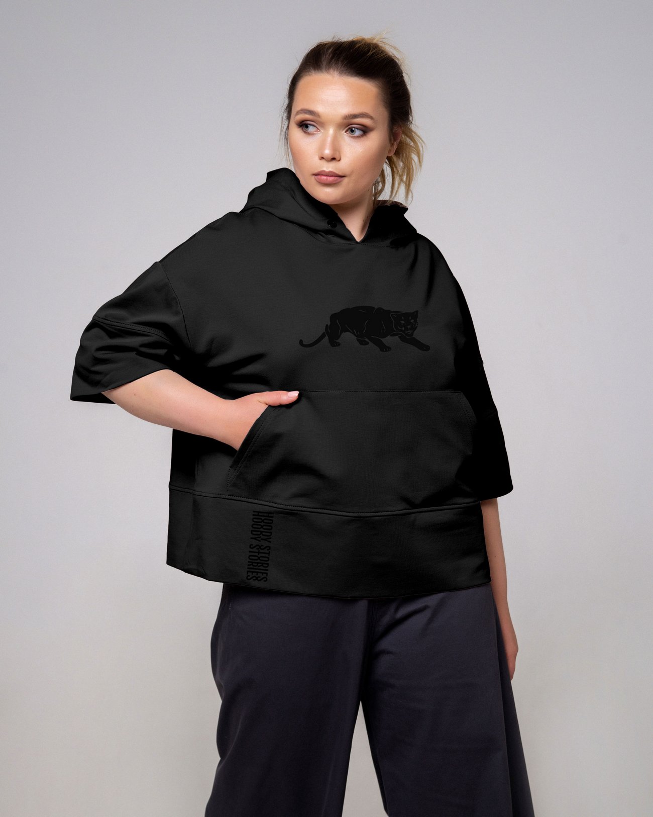 

Футболка Hoody Stories 051-020-185 Черный 4XL