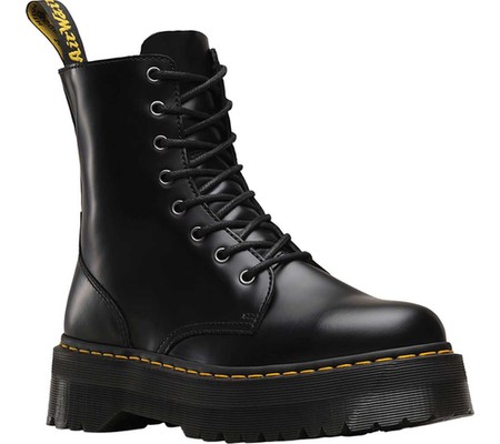 

Женские ботинки Dr. Martens Jadon 8-Eye Boot Black Polished Smooth 43