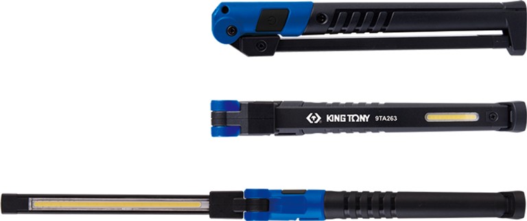 

Фонарь KING TONY LED складной 2W COB + 1.5W COB + 1W SMD (Top) (9TA263)