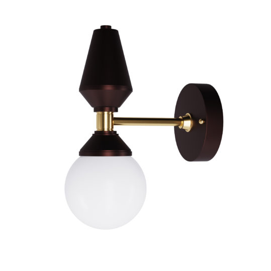 

Настінне бра Pikart Dome №4 Brown, арт. 6257.7 (6257-7 - 244345)
