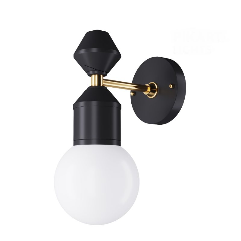 

Настінне бра Pikart Dome бра №2 Black, арт. 6239.1 (6239-1 - 6634)