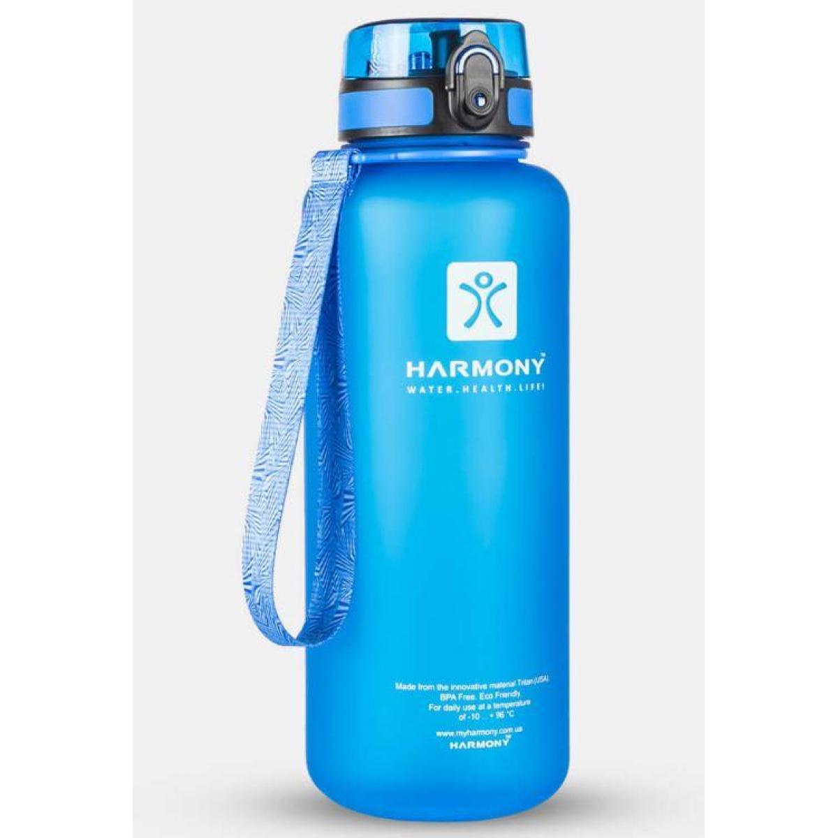 

Бутылка для воды спортивная Harmony 1,5 л. Голубая