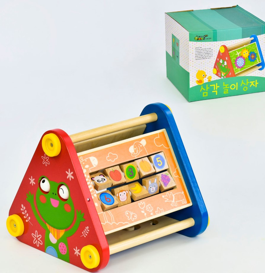 

Деревянная обучающая игра Kids Пирамидка 30385