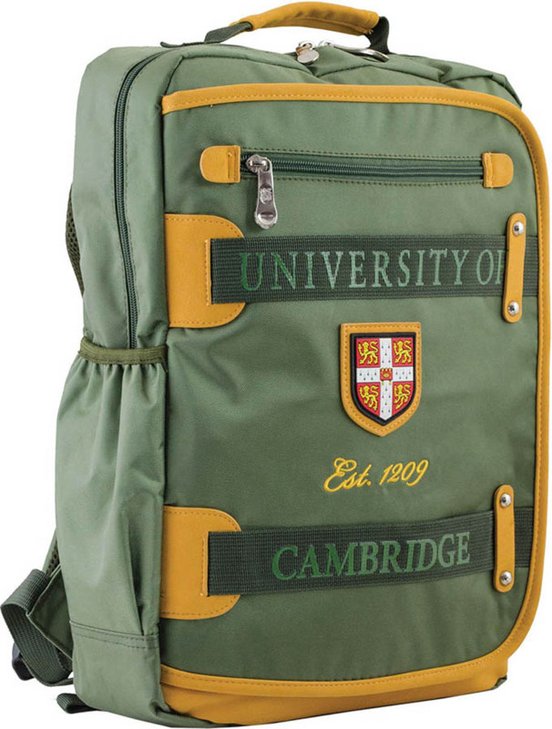 

Рюкзак подростковый YES CA 076 Cambridge зеленый 554024