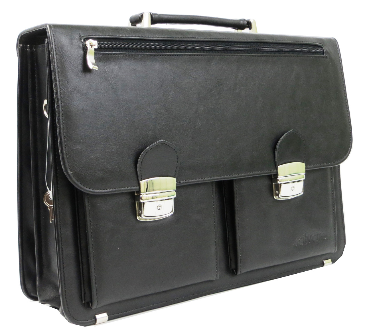 

Портфель мужской из эко кожи Salvare черный supersumka (TР012N01A1 black)