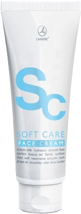 Акція на Крем для лица Lambre Face cream soft care 80 мл (3760106025273) від Rozetka UA