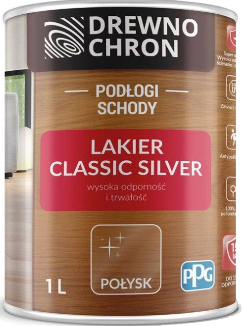 

Лак для паркета Domalux Classic Silver глянцевый 1 л