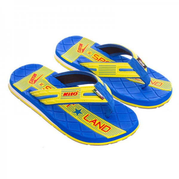 

Вьетнамки для мальчиков KITO EC4211-D.BLUE-YELLOW-MIX 34 р (PS03008)