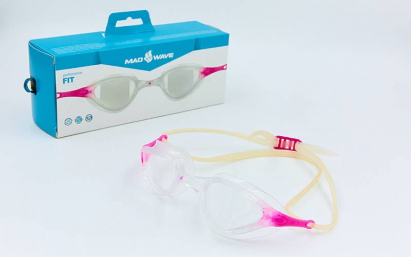 

Очки для плавания MadWave FIT M042611 Pink (PS02523)