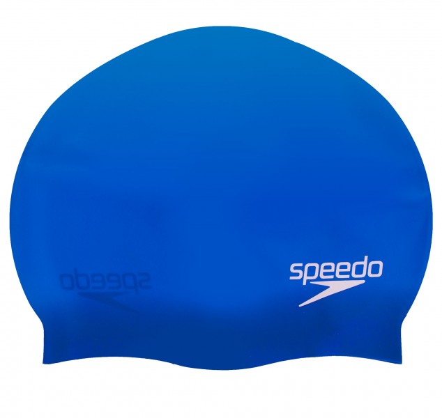 

Шапочка для плавания Детская Speedo Plain Flat Silicone cap 8709931959 Синий (MR03036)