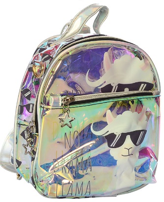 

Рюкзак Bambi X16296 Серебристый