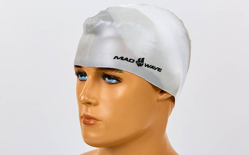 

Шапочка для плавания MadWave Multi M053401 Серый (MR03013)