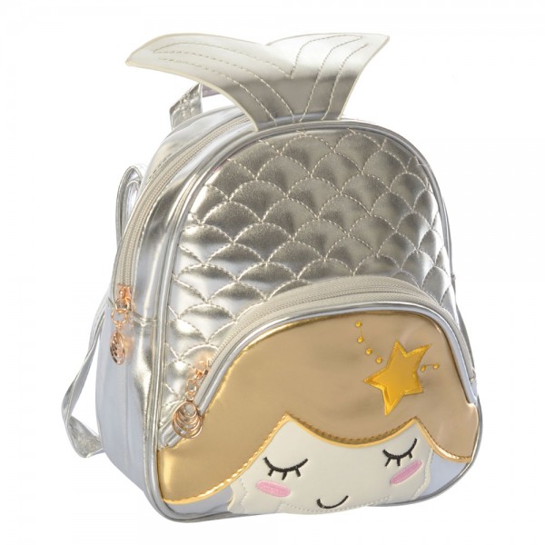 

Рюкзак Bambi MK 2552 Серебристый