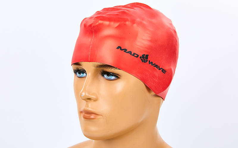 

Шапочка для плавания MadWave Metal M053505 Красный (MR03000)