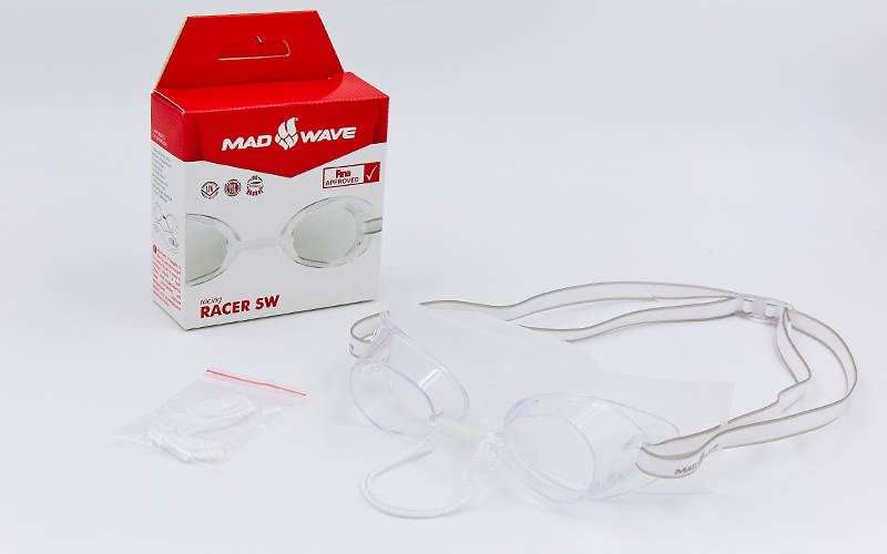 

Очки для плавания MadWave RACER SW M045503прозрачный (PL000295)