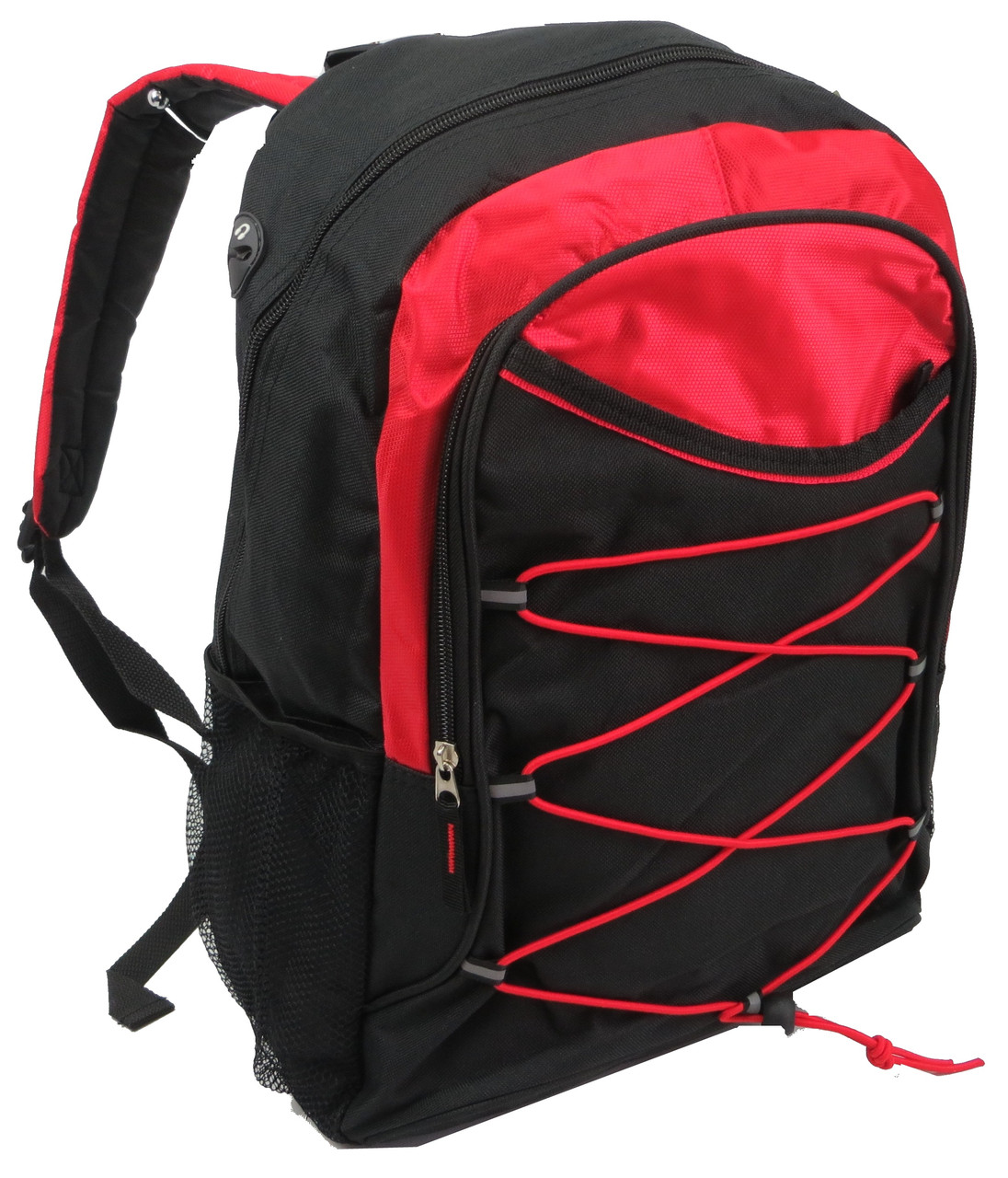 

Спортивный рюкзак 20 L Corvet черный с красным supersumka (TР012BP2030-58)