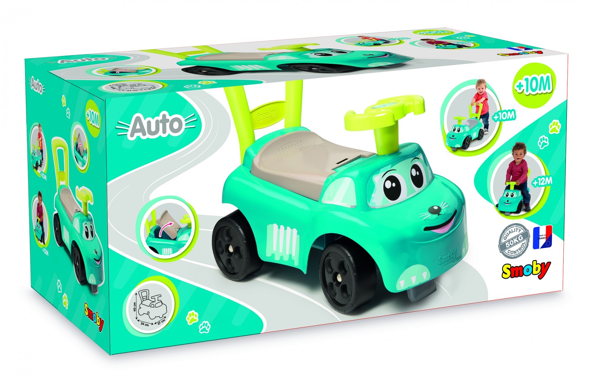 

Машина для катания Smoby«Морской котик»(720525)