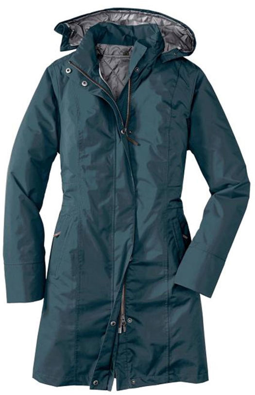 

Куртка Eddie Bauer Girl On The Go Insulated Trench Coat 7347MLD XL Синяя