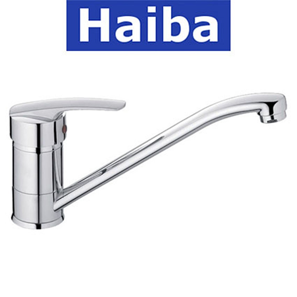 

Смеситель для кухни Haiba AGAT елка на шпильке 25см (Chr-004)