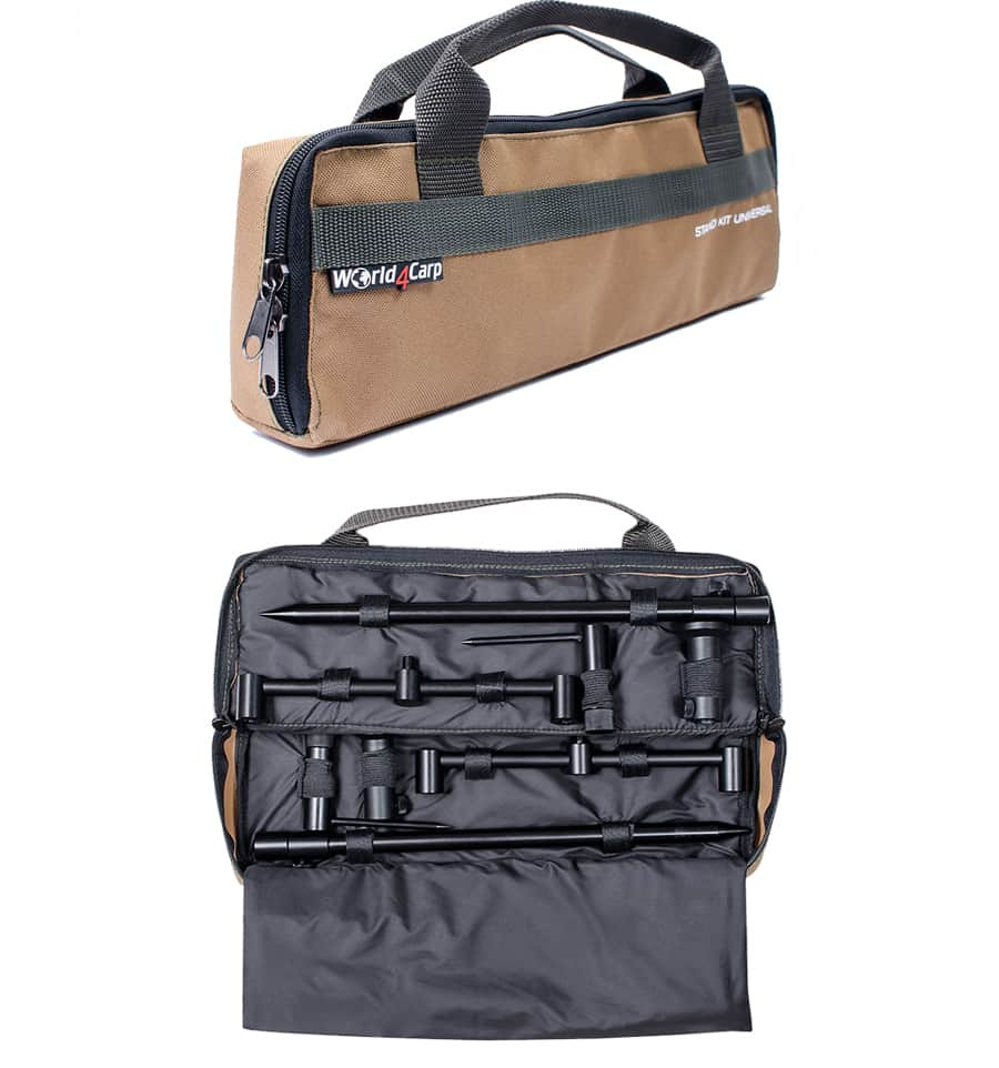 

Набор стоек и буз баров в чехле World4Carp STAND KIT UNIVERSAL 2 Coyote