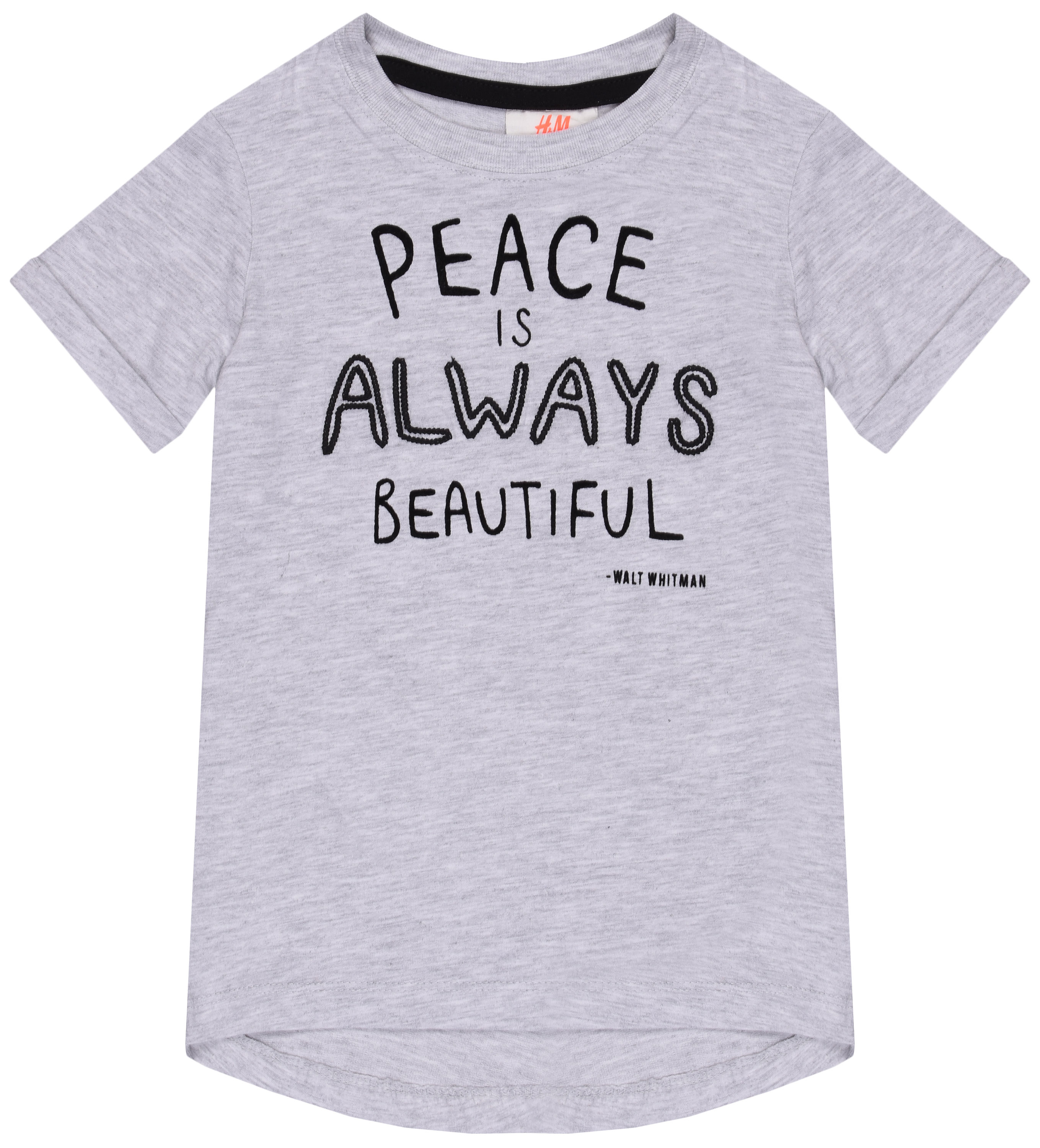 

Футболка H&M 98 104см серый 76324957653983