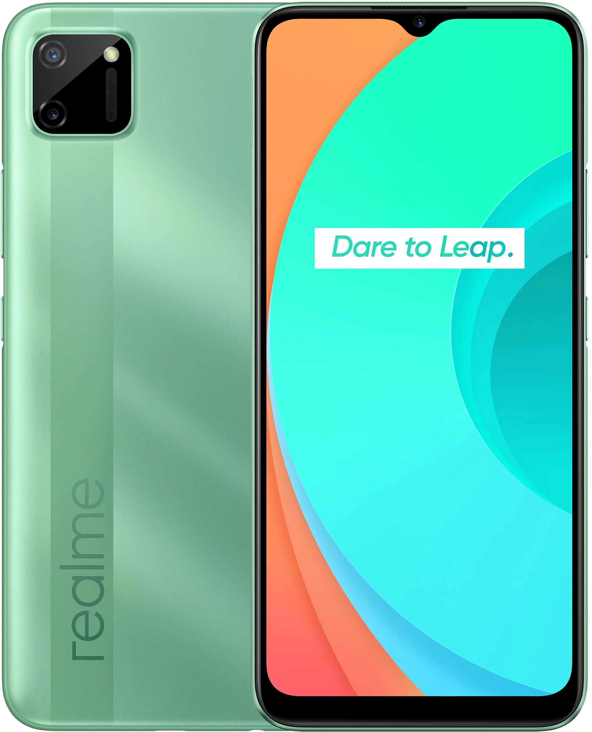 

Мобильный телефон Realme C11 2/32GB Green
