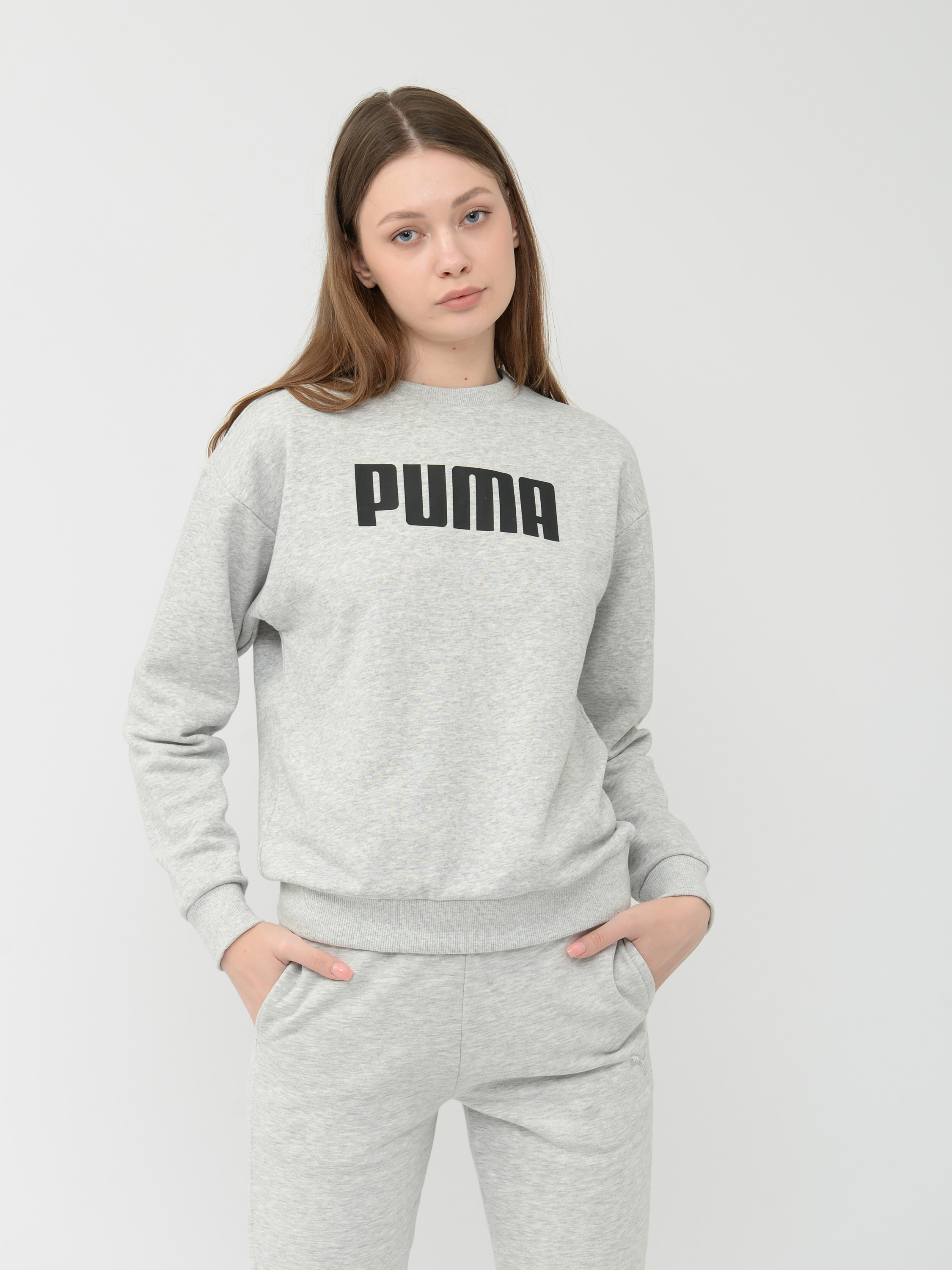 

Свитшот Puma ESS Crew Sweat TR 85480003 XS Light Gray Heather