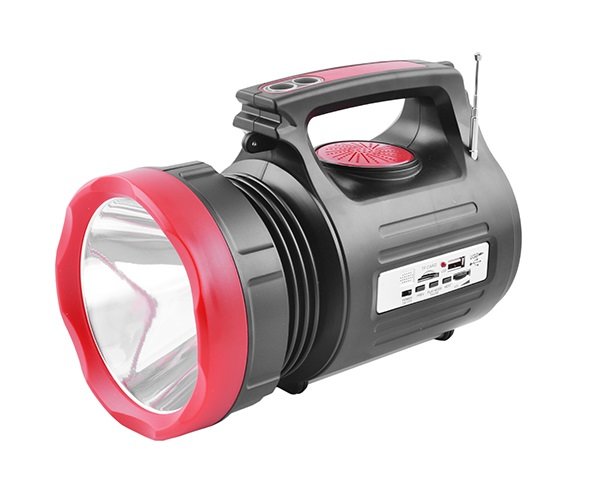

Фонарь переносной Luxury 2890, 10W+22LED, FM радио, power bank, TF card (Yajia)