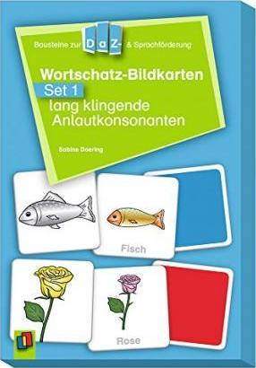 

Книга Wortschatz-Bildkarten - Set 1 lang klingende Anlautkonsonanten ISBN 9783834625977
