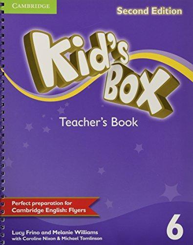 

Книга для учителя Kids Box Second edition 6 Teachers Book Frino, L ISBN 9781107654631
