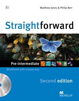 

Рабочая тетрадь Straightforward 2nd Edition Pre-Intermediate Workbook with key and CD ISBN 9780230423169