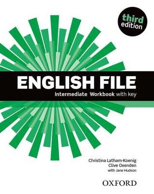 

Рабочая тетрадь English File 3rd Edition Intermediate workbook with Key ISBN 9780194519847