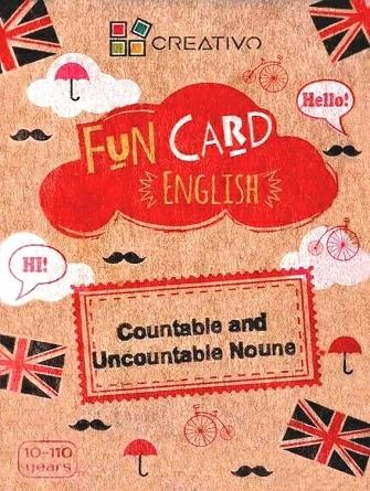 

Карточки Fun Card English: Countable and Uncountable Nouns ISBN 9788366122055