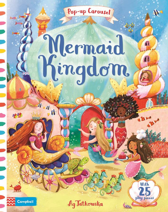 

Книга Pop-up Carousel: Mermaid Kingdom Jatkowska, A ISBN 9781509844357