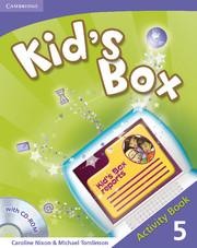 

Рабочая тетрадь Kids Box 5 Activity Book with CD-ROM Nixon, C ISBN 9780521131964