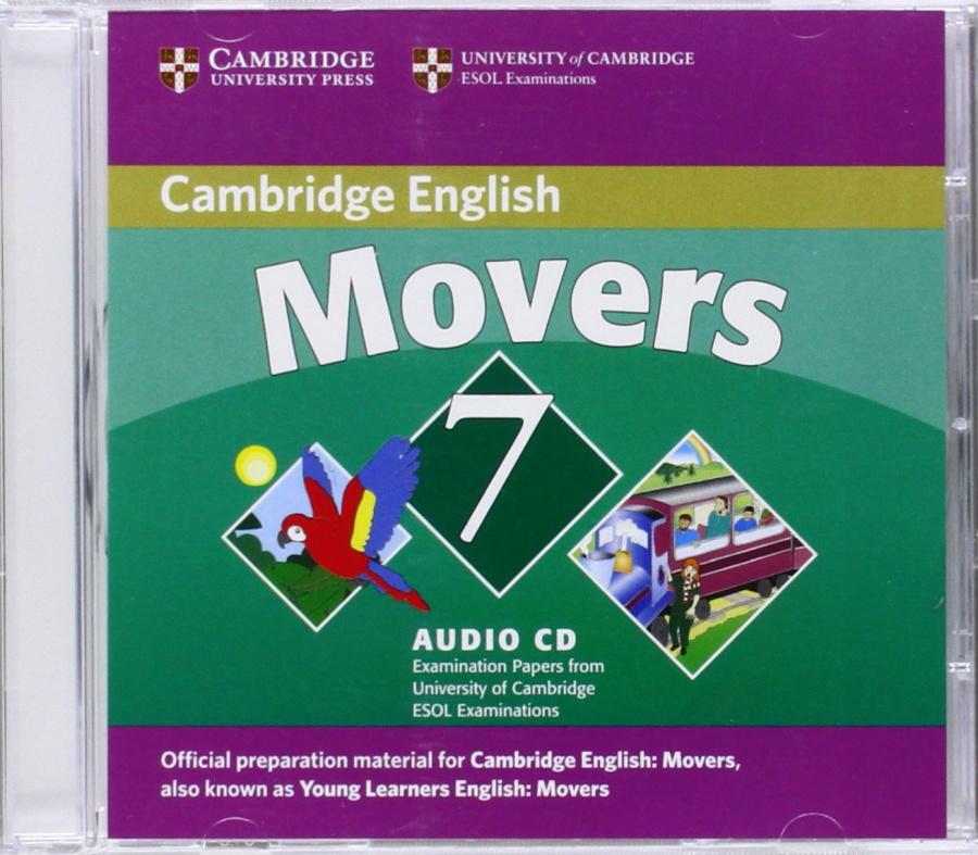 

Тесты Cambridge Young Learners English Tests 7 Movers Audio CD ISBN 9780521173735