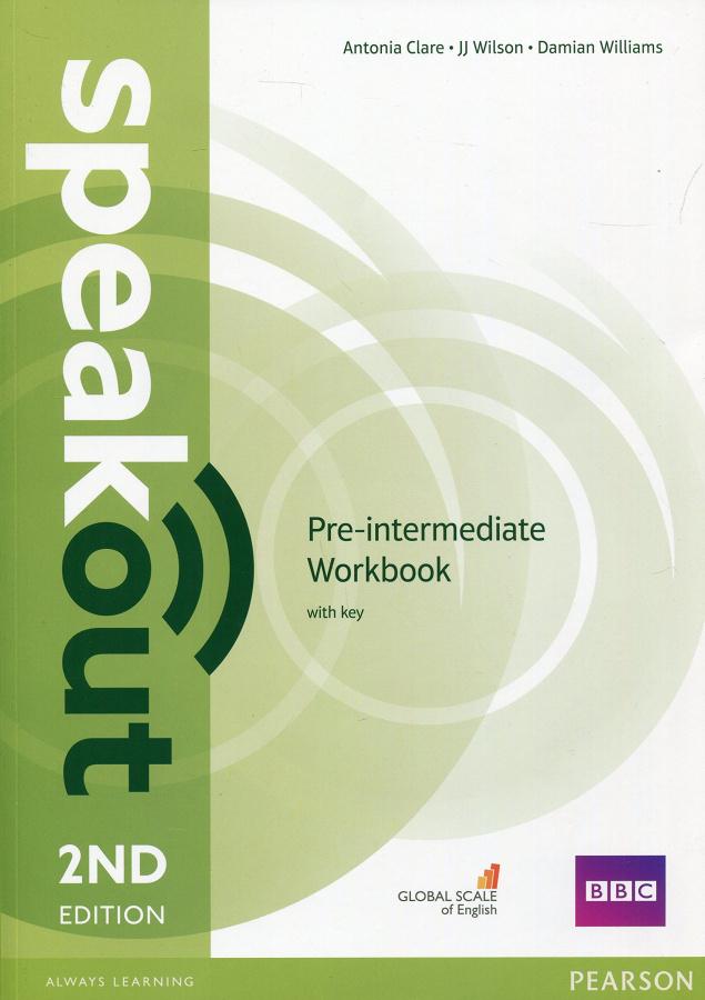 

Рабочая тетрадь SpeakOut 2nd Edition Pre-Intermediate workbook with Key ISBN 9781447976974