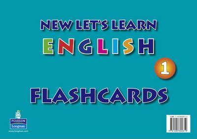 

Карточки Lets Learn English New 1 Flashcards ISBN 9781405802819