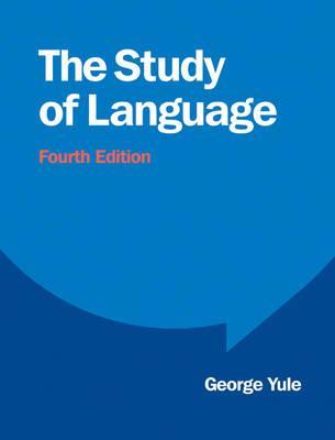 

Книга The Study of Language 4ed ISBN 9780521749220